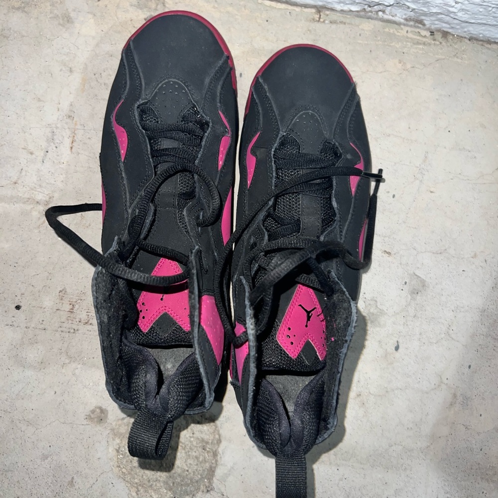Purple and black Jordan